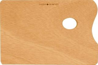Slikarska paleta Daler Rowney Palettes Artists' Wooden Rectangle Slikarska paleta 20 x 30 cm