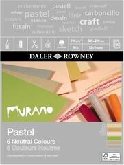 Skizzenbuch Daler Rowney Murano Pastel Paper Skizzenbuch 30,5 x 22,9 cm 160 g Neutral Colours