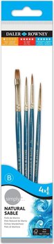 Målarpensel Daler Rowney Simply Watercolour Brush Natural Penselset 1 st - 1