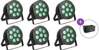 LED PAR Light4Me TRI PAR 8x9W MKII RGB LED SET LED PAR