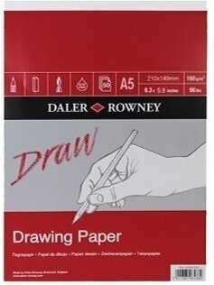 Skissbok Daler Rowney Drawing Paper A5 160 g Skissbok