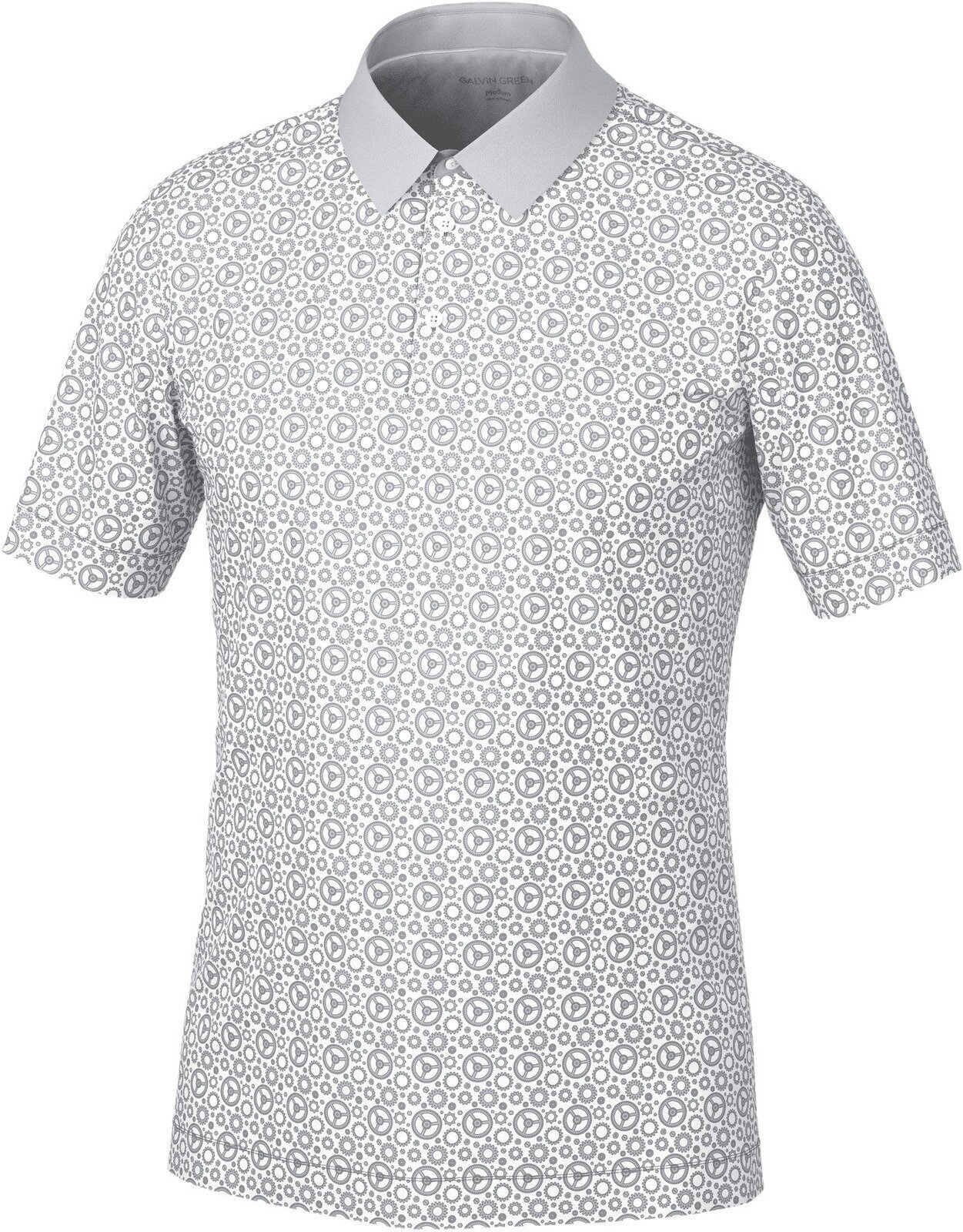 Polo majice Galvin Green Miracle Mens White/Cool Grey XL Polo majice