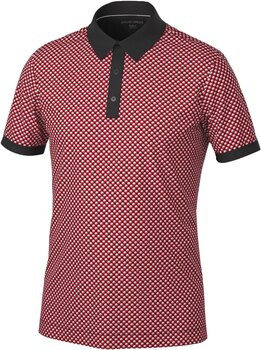 Chemise polo Galvin Green Mate Mens Polo Shirt Red/Black S - 1