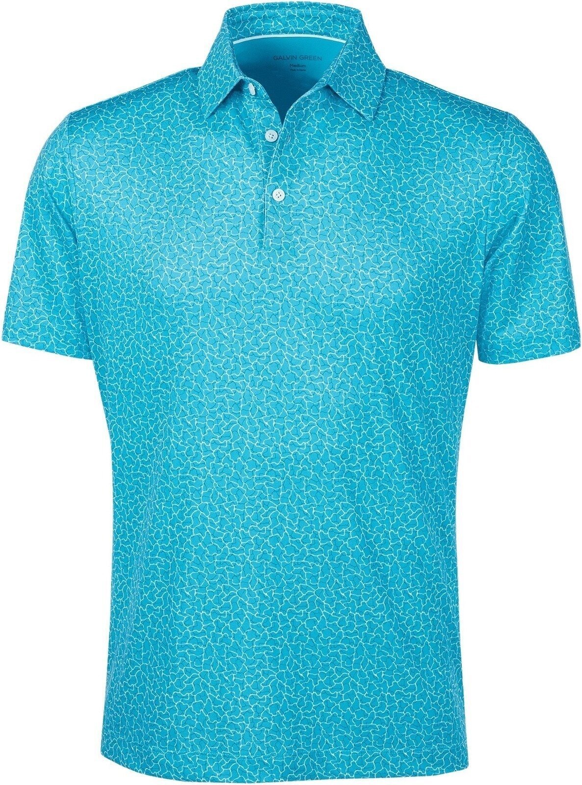 Polo košile Galvin Green Mani Mens Aqua XL Polo košile