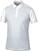 Camisa pólo Galvin Green Mio Mens Grey/White L Camisa pólo