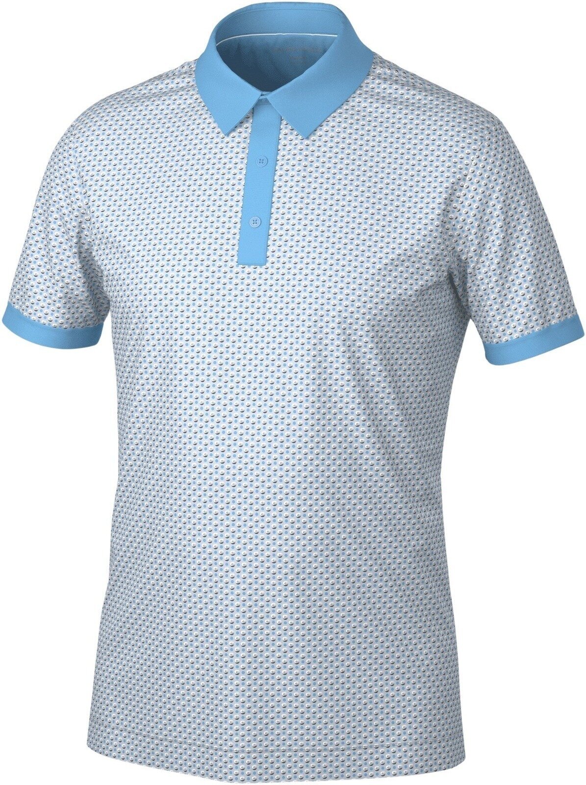 Polo košile Galvin Green Mate Mens Alaskan Blue XL Polo košile