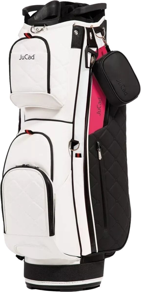 Чантa за голф Jucad First Class Black/Pink Чантa за голф