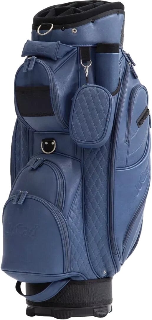 Sac de golf Jucad Style Dark Blue/Leather Optic Sac de golf
