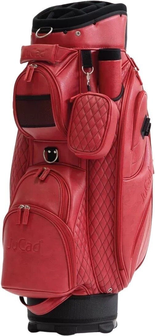 Golf Bag Jucad Style Red/Leather Optic Golf Bag