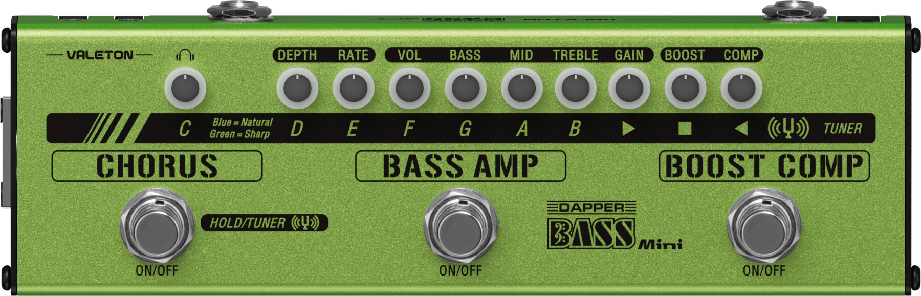 Bass Multieffekt Valeton Dapper Bass Mini