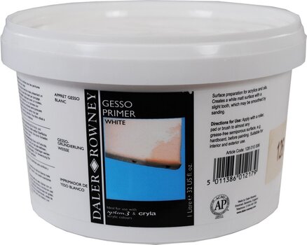 Structuring Paste Daler Rowney Acrylic Gesso Structuring Paste 1 L White - 1