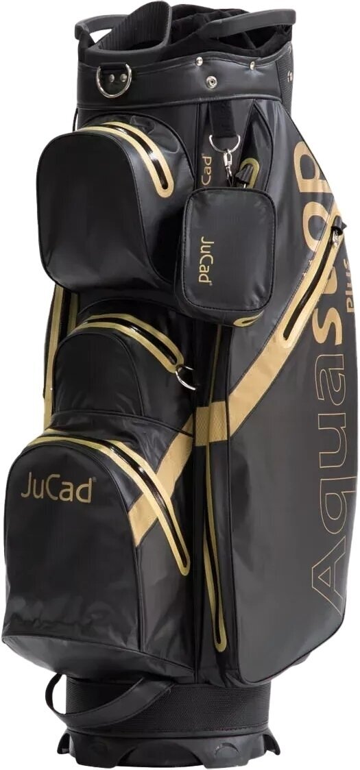 Cart Bag Jucad Aquastop Plus Black/Gold Cart Bag