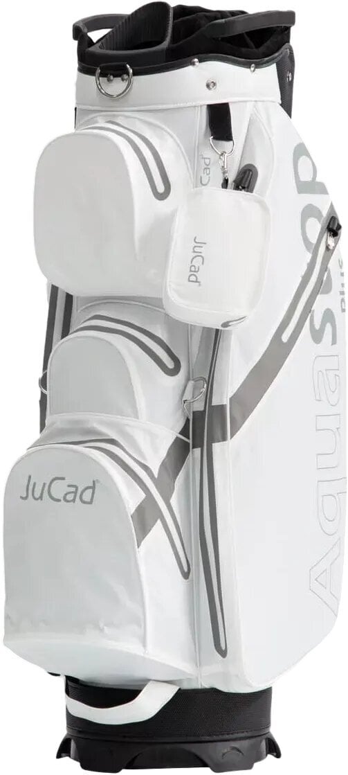 Golf Bag Jucad Aquastop Plus White/Grey Golf Bag