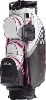 Sac de golf pentru cărucior Jucad Aquastop Plus Black/Pink Sac de golf pentru cărucior - 1