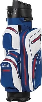 Borsa da golf Cart Bag Jucad Manager Dry Blue/White/Red Borsa da golf Cart Bag - 1