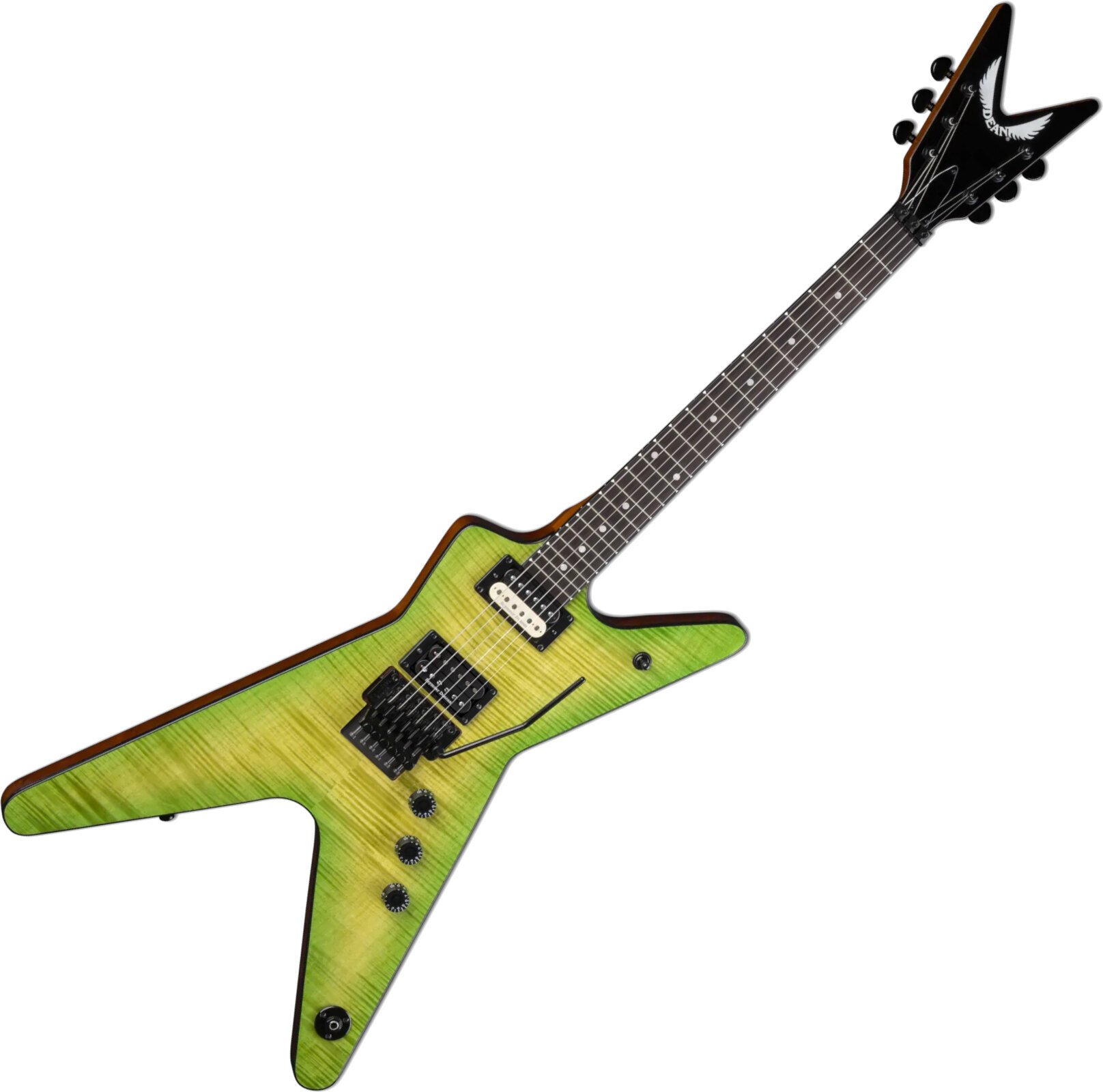 Električna gitara Dean Guitars ML 79 Floyd Flame Top Duncans Slime