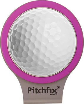 Golf Ball Marker Pitchfix HatClip 2.0 Purple - 1