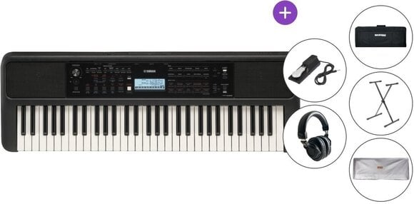 Keyboard mit Touch Response Yamaha PSR-E383 DELUXE SET Keyboard mit Touch Response - 1