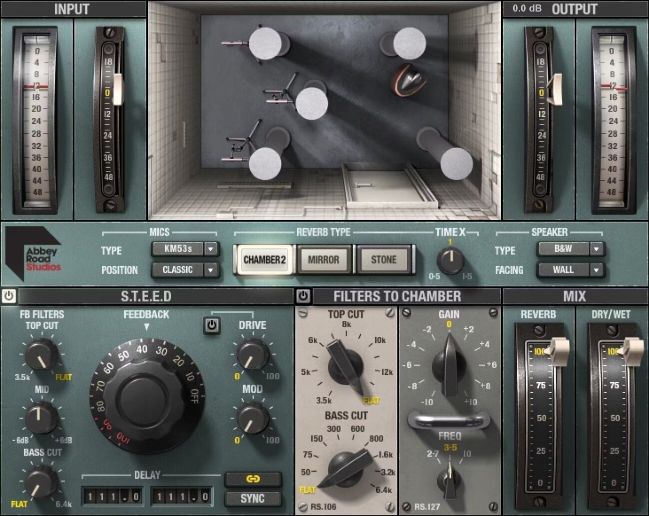Studio software plug-in effect Waves Abbey Road Chambers (Digitaal product)