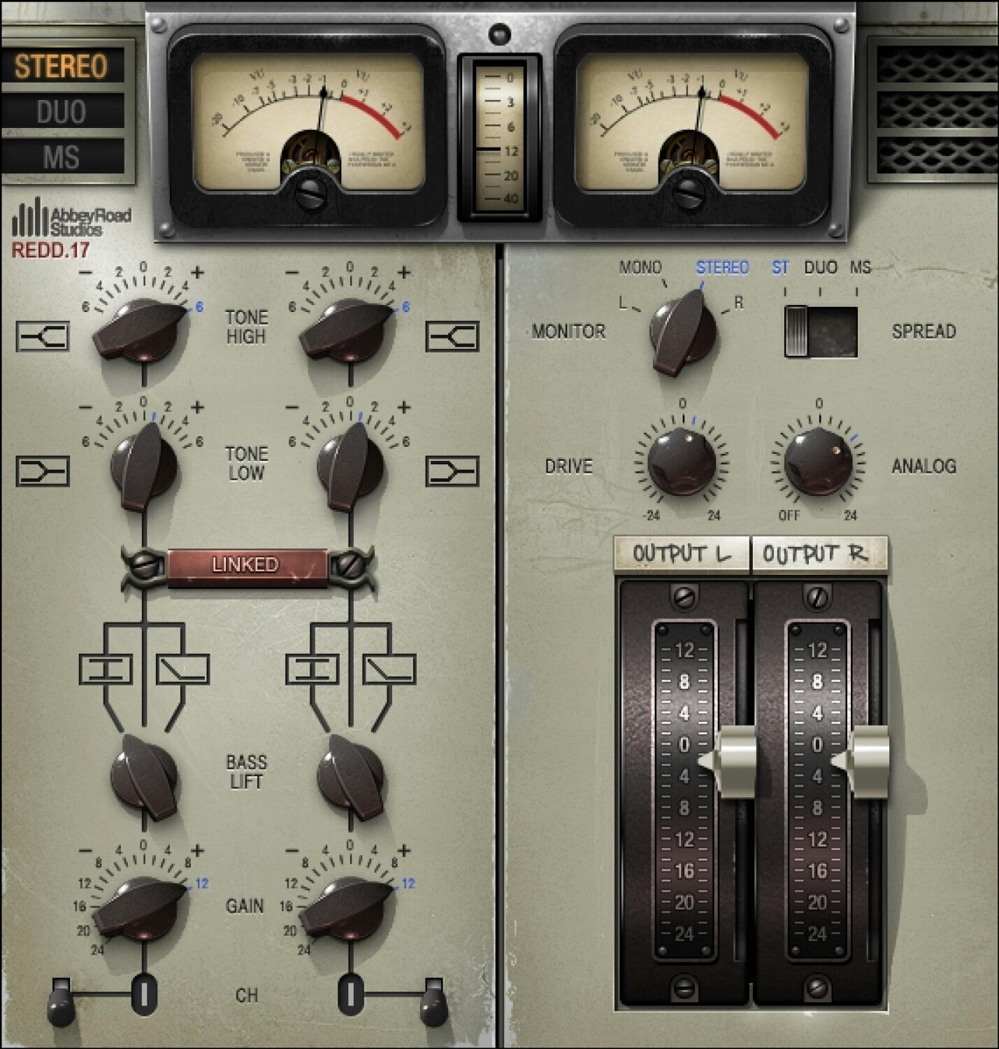 Studio software plug-in effect Waves Abbey Road REDD Consoles (Digitaal product)