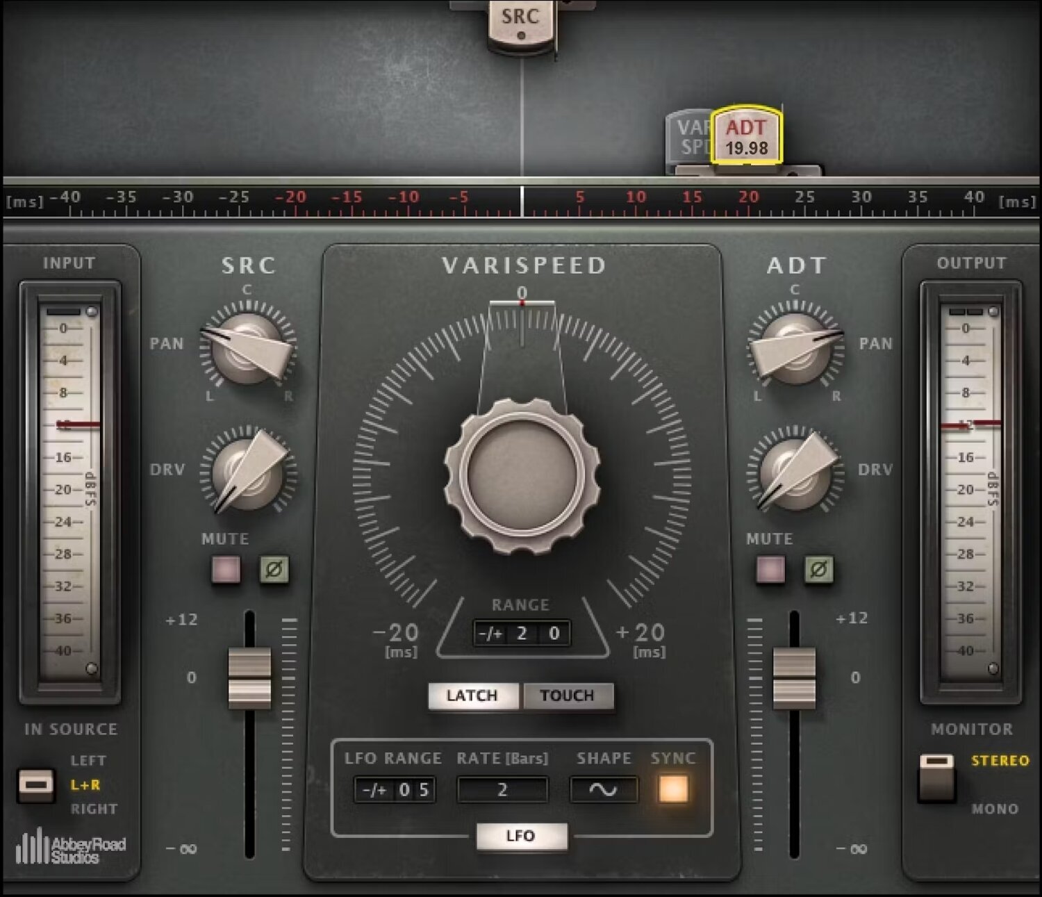 Εφέ FX Plug-In λογισμικού στούντιο Waves Abbey Road Reel ADT (Ψηφιακό προϊόν)