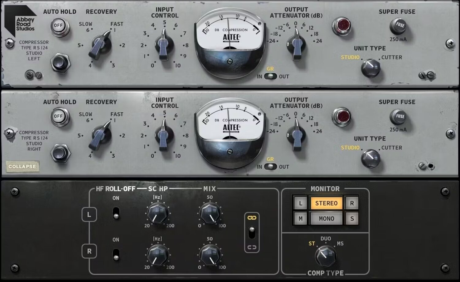 Efekti-plugin Waves Abbey Road RS124 Compressor (Digitaalinen tuote)