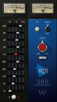 Tonstudio-Software Plug-In Effekt Waves API 560 (Digitales Produkt) - 1