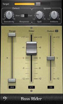 Studio software plug-in effect Waves Bass Rider (Digitaal product) - 1