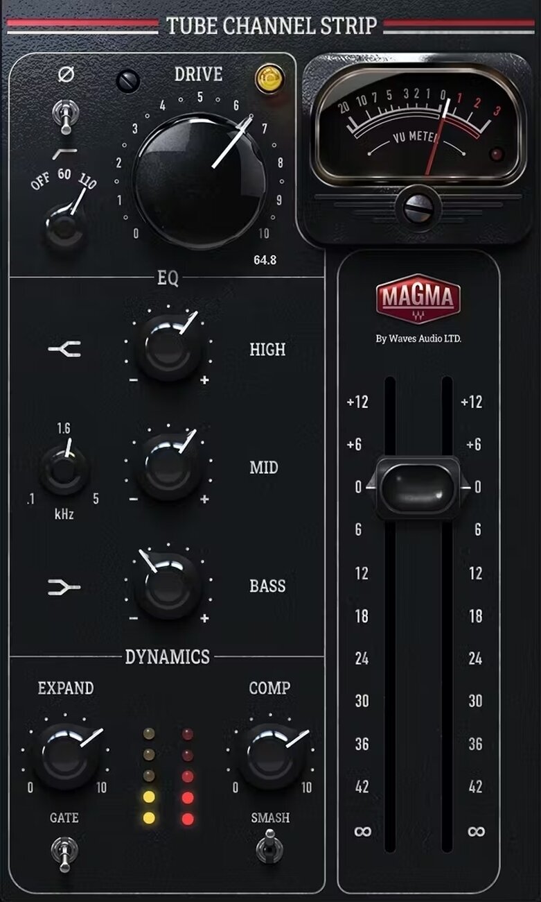 Studio software plug-in effect Waves Magma Tube Channel Strip (Digitaal product)
