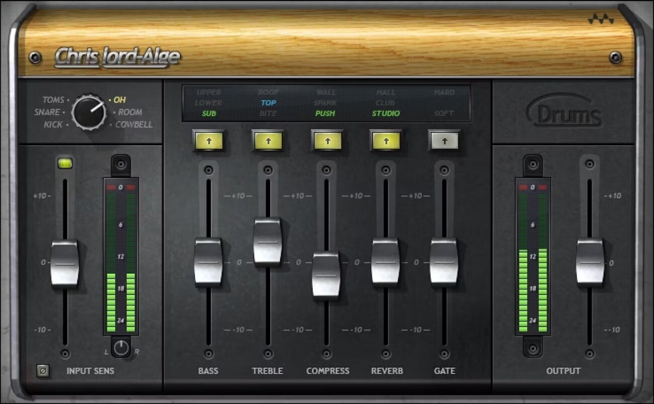 Studio software plug-in effect Waves CLA Drums (Digitaal product)