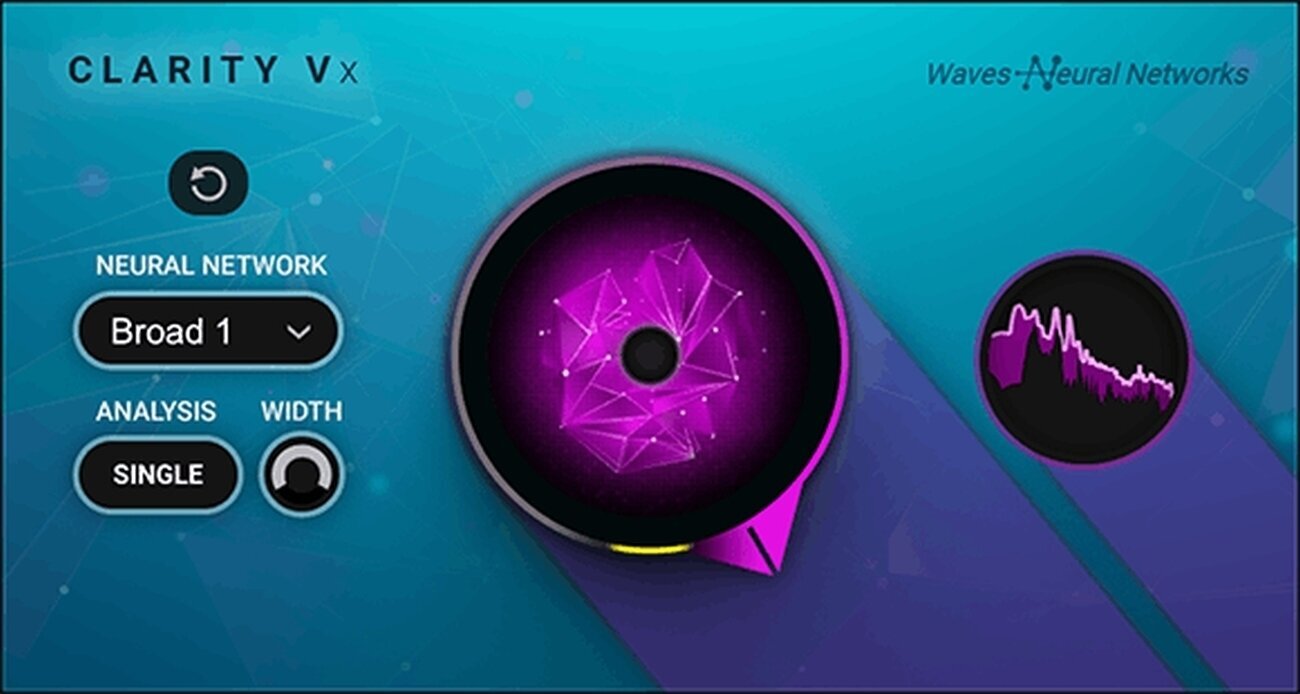 Studio software plug-in effect Waves Clarity Vx (Digitaal product)