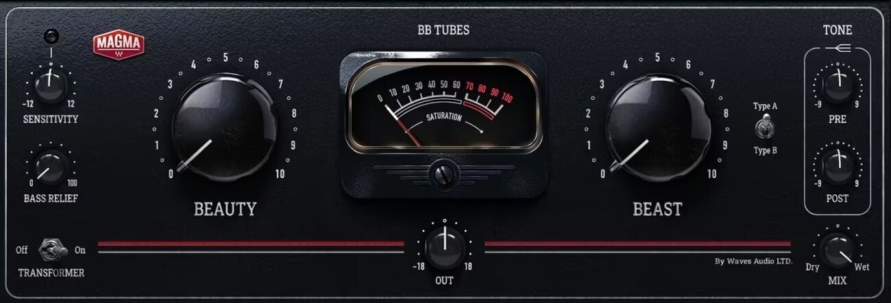 Tonstudio-Software Plug-In Effekt Waves BB Tubes (Digitales Produkt)