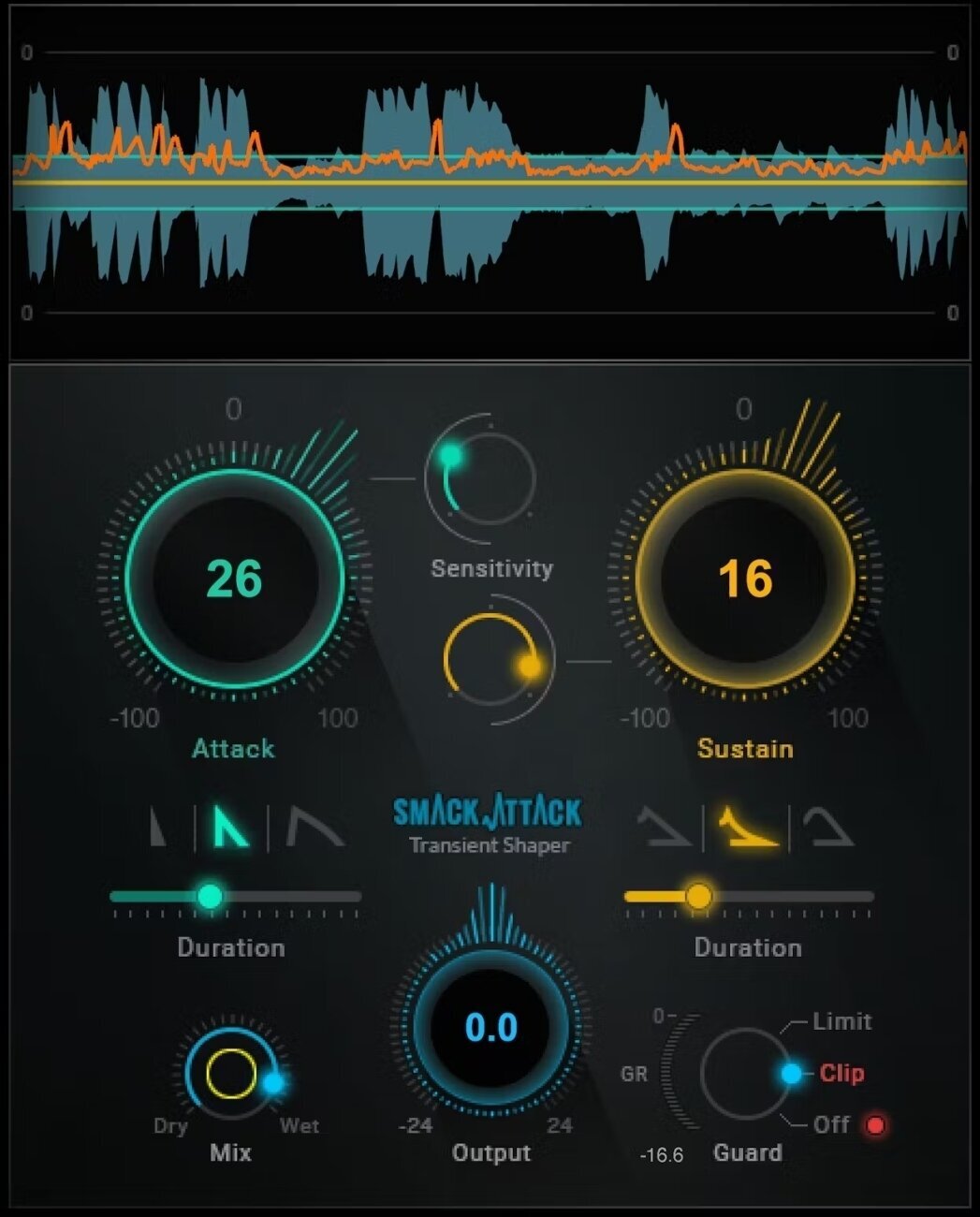 Tonstudio-Software Plug-In Effekt Waves Smack Attack (Digitales Produkt)