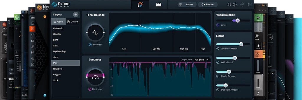 Studio software plug-in effect iZotope Music Production Suite 6.5: UPG from any MPS (Digitaal product)