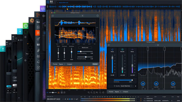 Studio software plug-in effect iZotope RX PPS 8: Upgrade from any previous RX ADV (Digitaal product) - 1