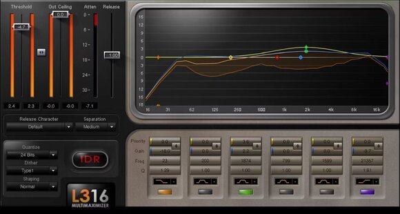 Tonstudio-Software Plug-In Effekt Waves L3-16 Multimaximizer (Digitales Produkt) - 1