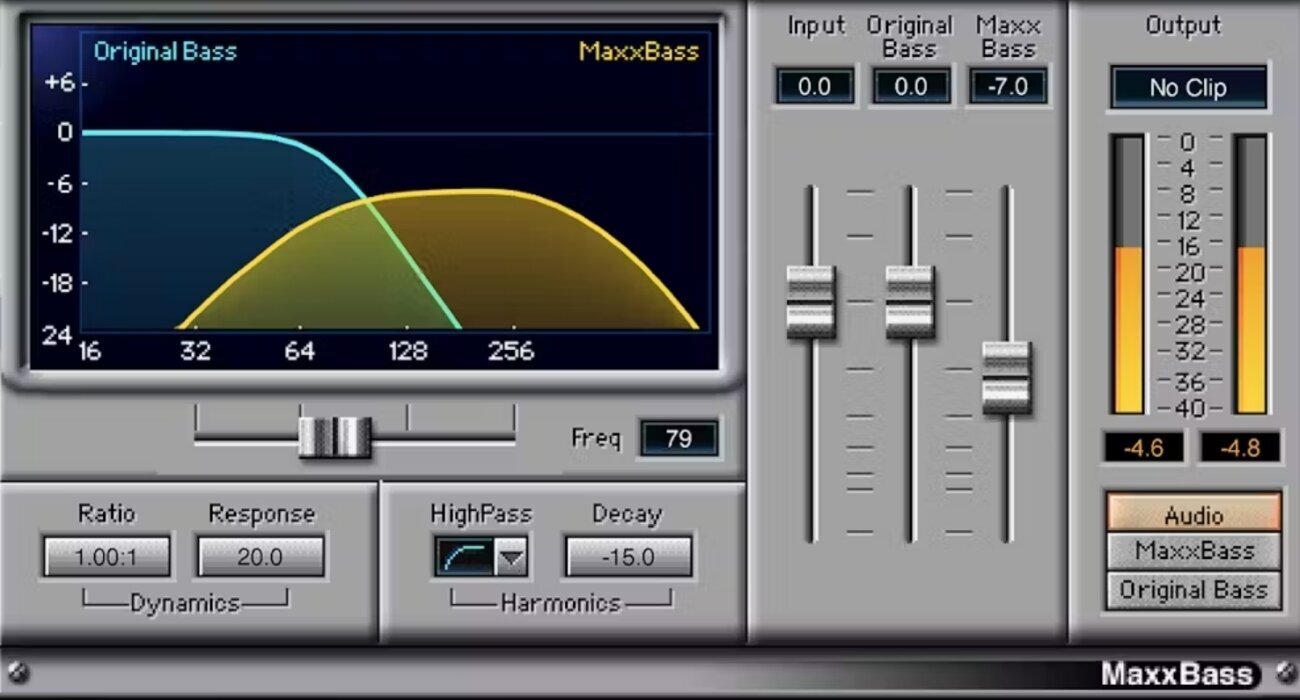 Tonstudio-Software Plug-In Effekt Waves MaxxBass (Digitales Produkt)