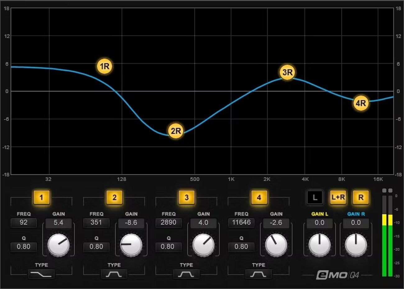Plug-In software da studio Waves eMo Q4 Equalizer (Prodotto digitale)