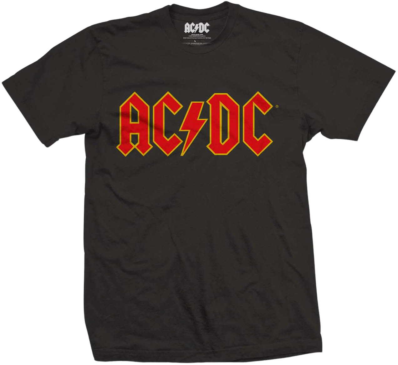 T-Shirt AC/DC T-Shirt Logo Black S