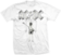 Shirt AC/DC Switch White M Shirt