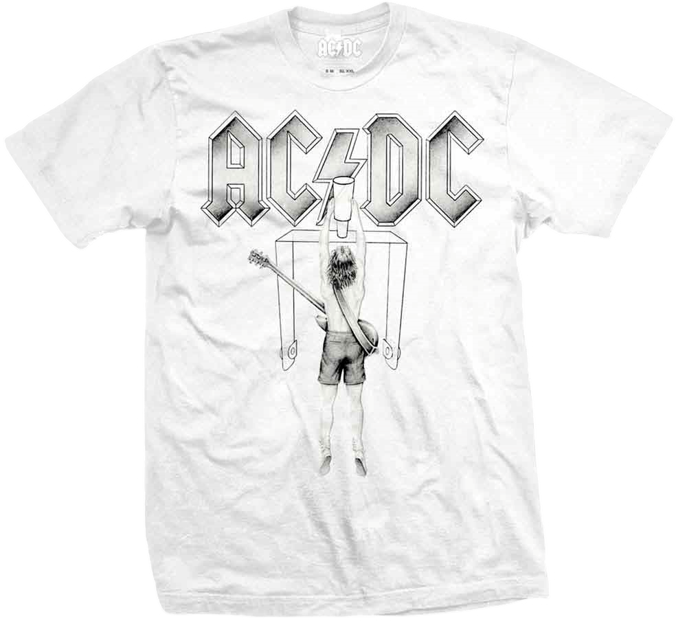 Tricou AC/DC Tricou Switch White L