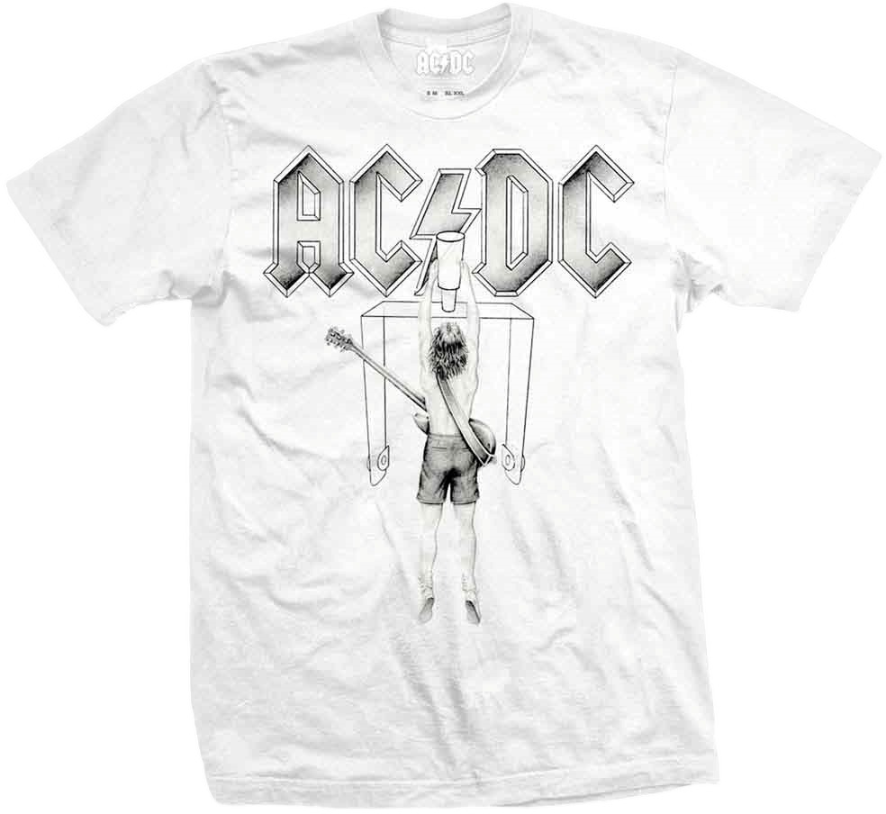 Shirt AC/DC Shirt Switch White XL