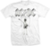 T-Shirt AC/DC T-Shirt Switch White XL