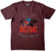 T-shirt AC/DC T-shirt Fly On The Wall Tour Maroon S