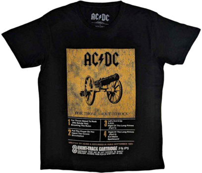 Shirt AC/DC Shirt 8 Track Black 2XL - 1