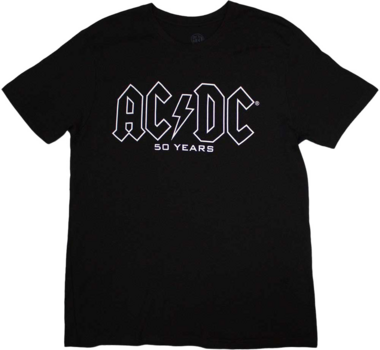 Skjorta AC/DC Skjorta Logo History Black S - 1