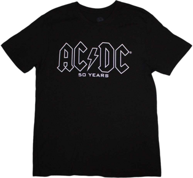 Skjorta AC/DC Skjorta Logo History Black L - 1