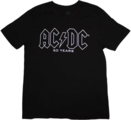 AC/DC Logo History Black L Koszulka