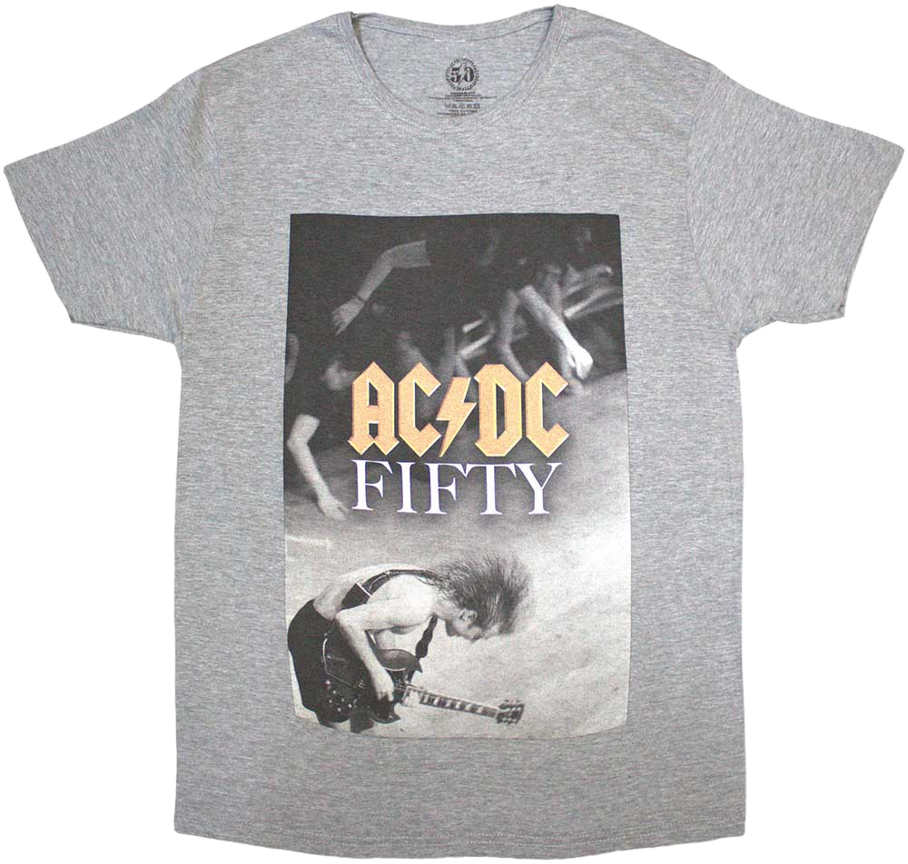 Maglietta AC/DC Maglietta Angus Stage Grey S