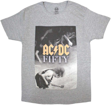 Skjorte AC/DC Skjorte Angus Stage Grey S - 1